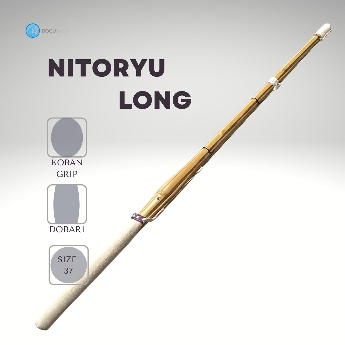 Nitoryu Deluxe Koban Grip 37 Shinai (Long)